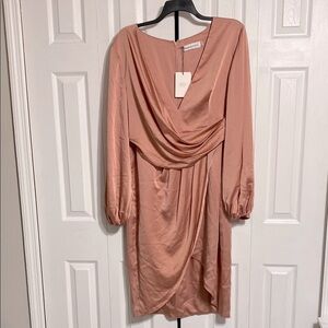Fame and Partners NWT satin dress size 18